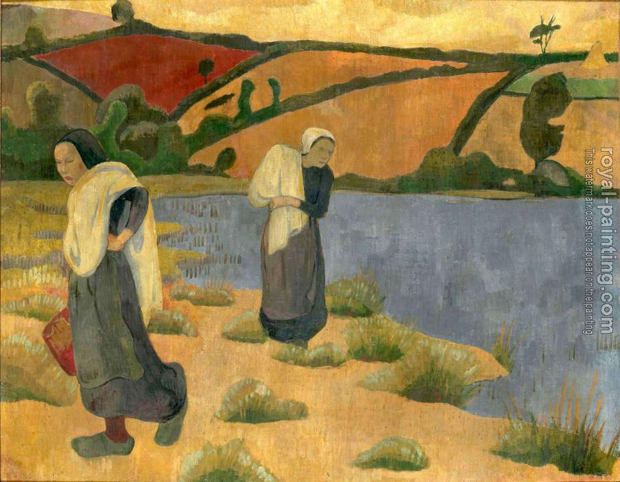 Paul Serusier : Laundresses at the River